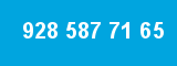 928 587 71 65 928 587 71 65